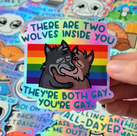 Image 5 of Funny Holographic Stickers