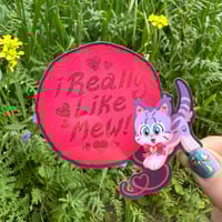 Image 1 of I Really Like Mew (Sticker)