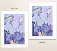 Image 4 of I Can See Your Song at Dusk - Limited Edition Print (Standard & Embellished)