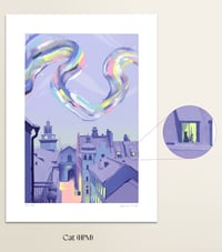 Image 5 of I Can See Your Song at Dusk - Limited Edition Print (Standard & Embellished)