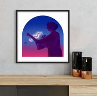 Image 5 of A Portrait of the Artist and Her Stelliums - Fine Art Print