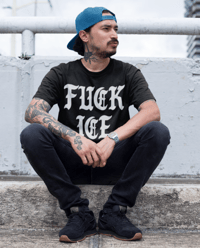 Image 2 of Fuck Ice Men's Shirt