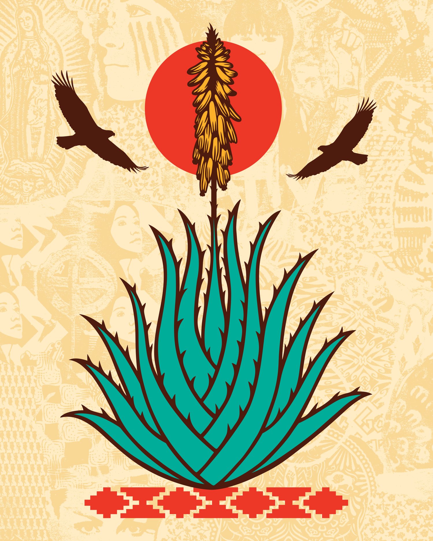 Resilience of Memory (Aloe) "8x10"