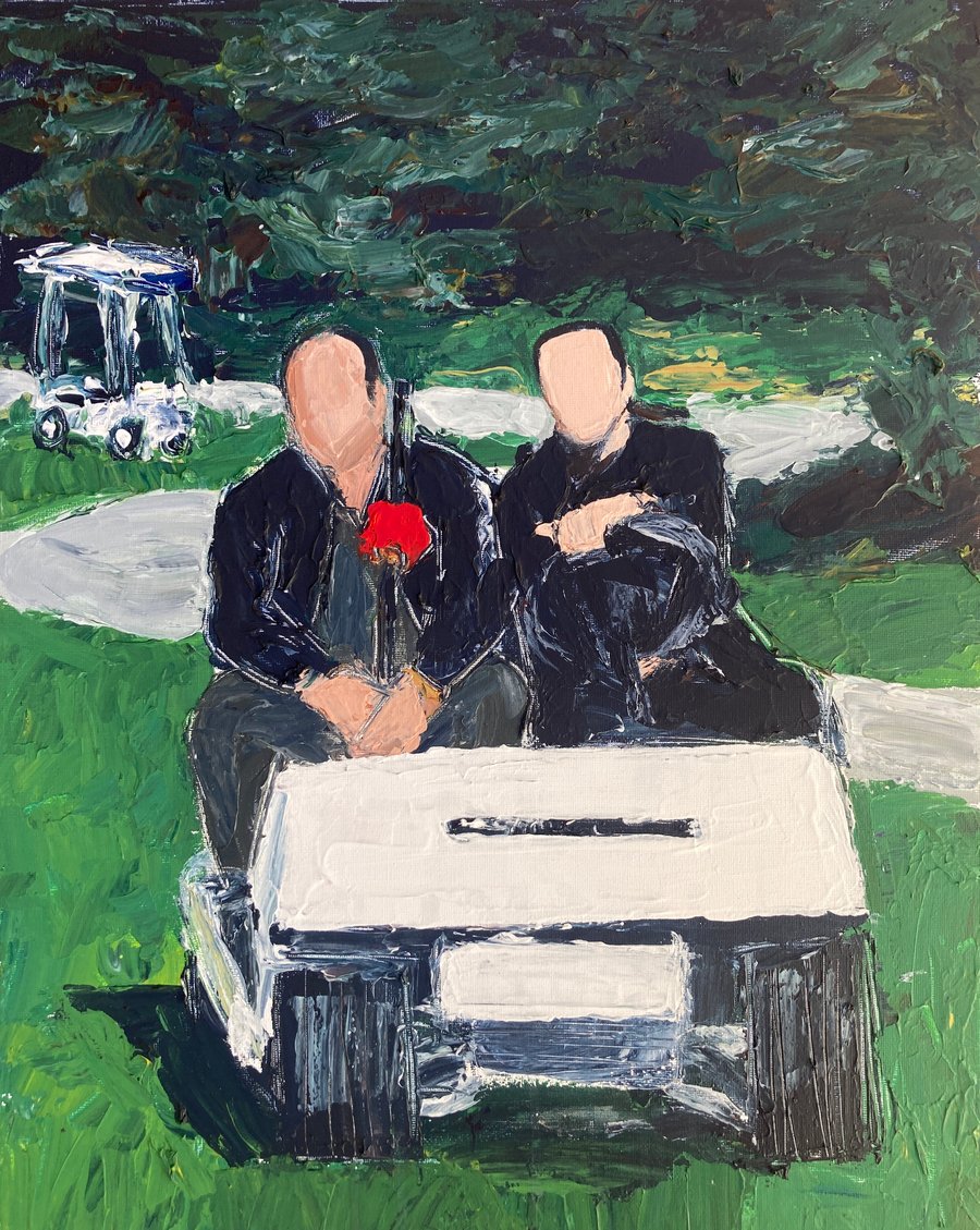 Image of Stupida facking game (original on canvas)