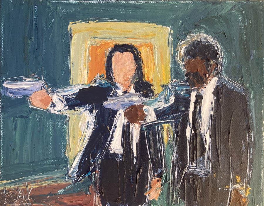 Image of Jules and Vincent (original on canvas)