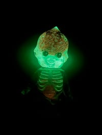 Image 8 of 4.5 inch Large Anatomy Glow in the Dark Kewpie Double Cast Resin Figure (Plus Mystery Mini Figure)