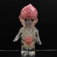 Image 2 of 4.5inch Anatomy Glow in the Dark Skeleton Kewpie Double Cast Resin Figure (Plus Mystery Mini Figure)
