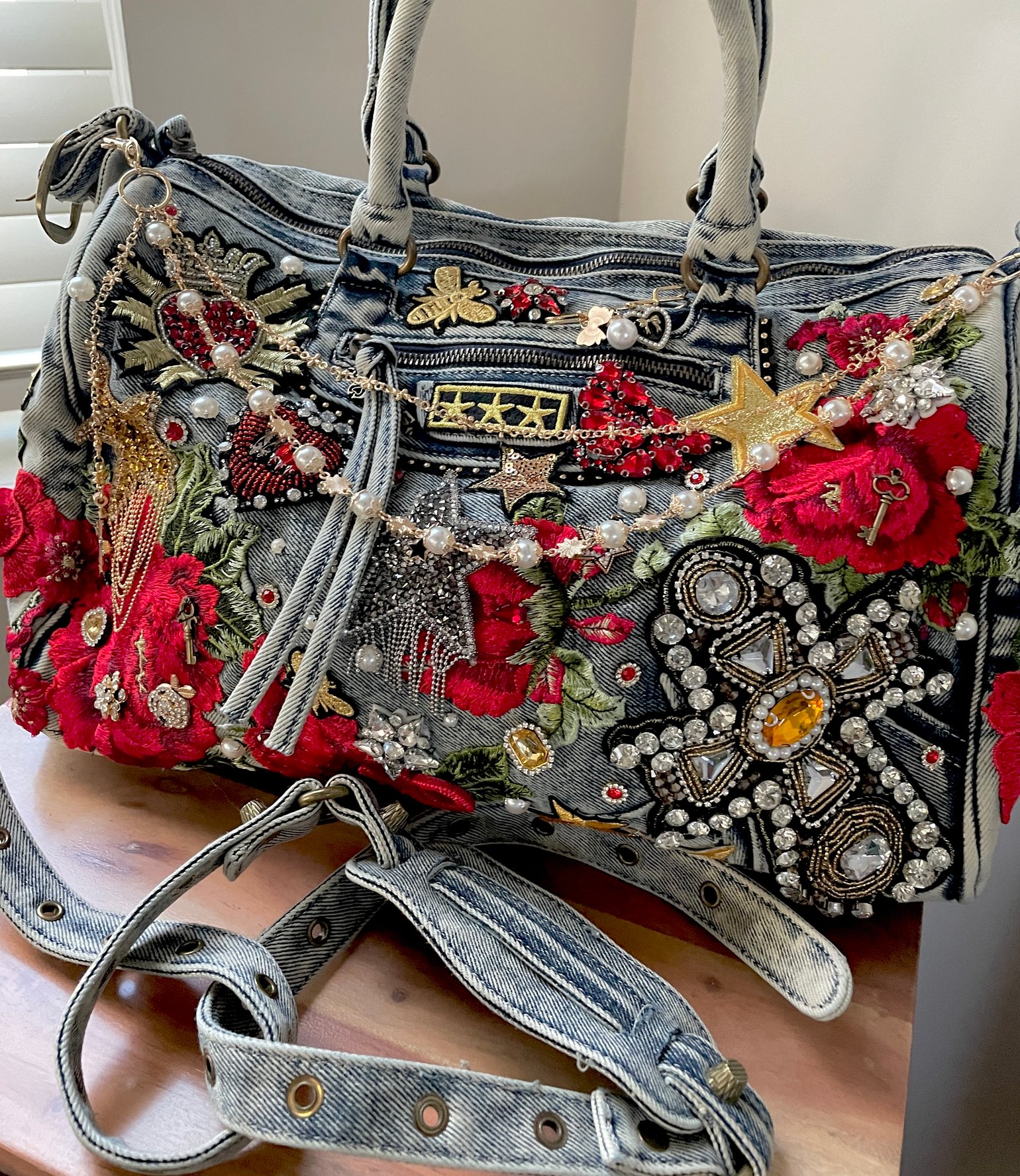 Image of Denim & Roses