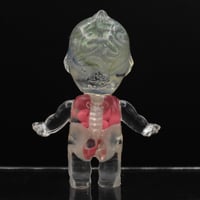 Image 4 of Blue Green Glow in the Dark Anatomy 3 inch Double Cast Kilos Kewpie Resin Figure