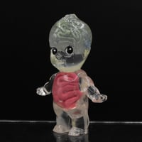 Image 8 of Blue Green Glow in the Dark Anatomy 3 inch Double Cast Kilos Kewpie Resin Figure