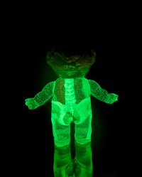 Image 5 of Glow in the Dark Anatomy 3 inch Glitter Guts Double Cast Kilos Kewtie Resin Figure