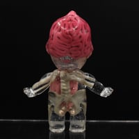 Image 6 of 3 inch Glow in the Dark Anatomy Skeleton Kewpie Double Cast Resin Figure 