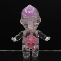 Image 11 of X-Ray Kewpie Purple Skull and Skeleton Glow in the Dark 3 inch Double Cast Resin Figure
