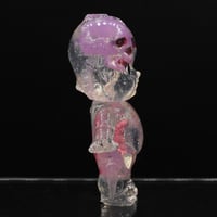 Image 9 of X-Ray Kewpie Purple Skull and Skeleton Glow in the Dark 3 inch Double Cast Resin Figure