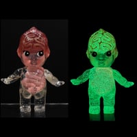 Image 1 of Glow in the Dark Double Cast Anatomy 3 inch Kilos Kewpie Resin Figure