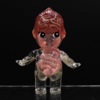 Image 2 of Glow in the Dark Double Cast Anatomy 3 inch Kilos Kewpie Resin Figure