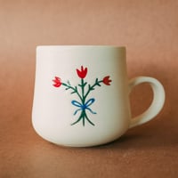 Image 1 of Tulip Bouquet - Handled Mug