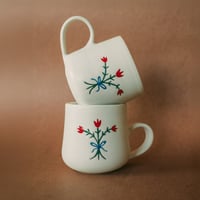 Image 3 of Tulip Bouquet - Handled Mug