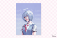 Image 1 of Evangelion Rei 8x10" Poster Print