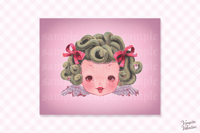 Strange Sweeties Miss Medusa  8x10" Poster Print