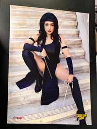 8.25” x 11.75” Electra cosplay print 