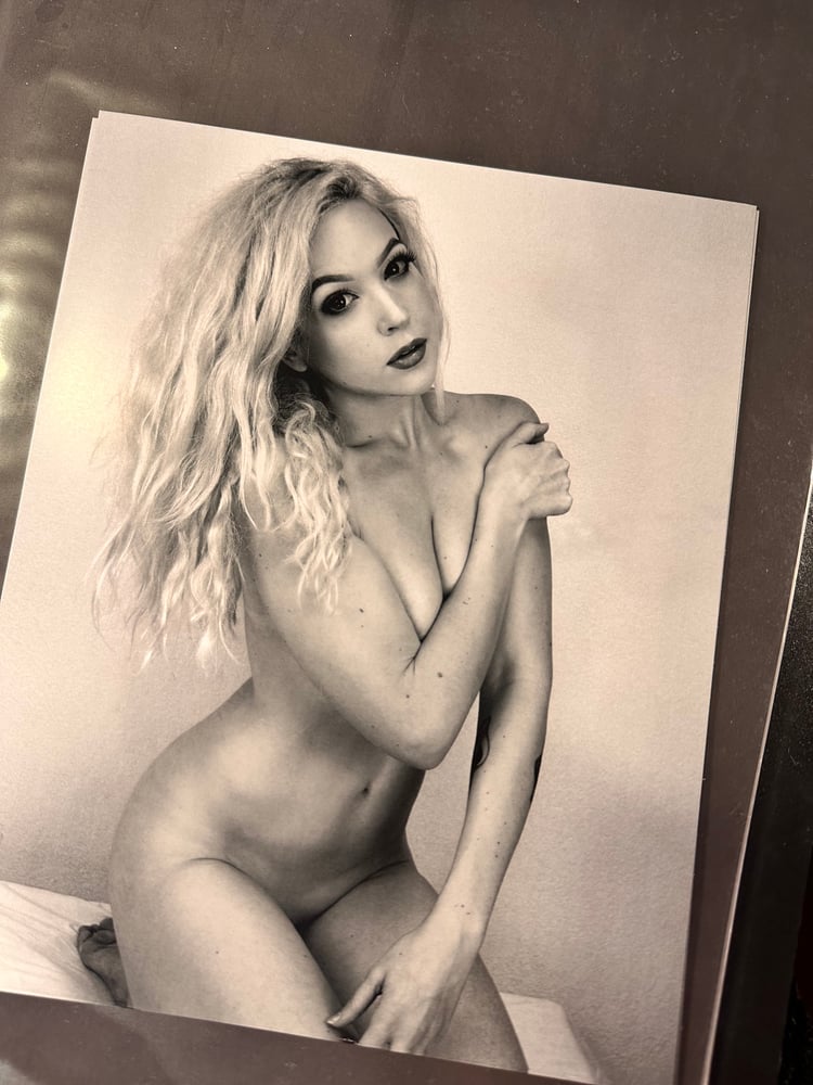 Image of 8” x 10” Black and White print 