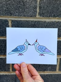 Pigeon Party Card