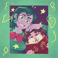 Ghouls and Aliens Print