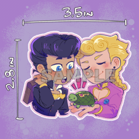 Image 3 of Bizarre Adventure Sticker Pack