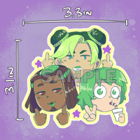 Image 4 of Bizarre Adventure Sticker Pack