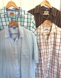 Image 2 of Memory Flowers custom created from a clients loved ones lovely shirt collection