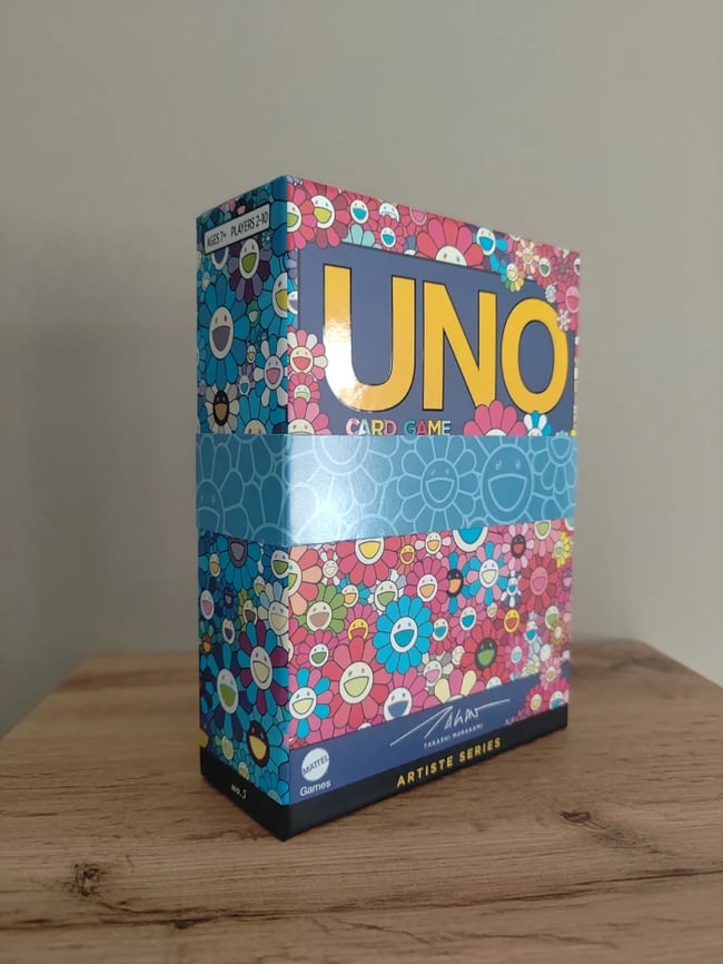 UNO Mattel Creations Artiste Series TAKASHI MURAKAMI Cartes Edition limitée