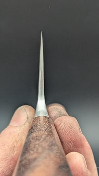 Image 4 of Forged Integral Gyuto 115CrV3 | Walnut