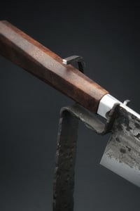 Image 2 of Forged Integral Gyuto 115CrV3 | Walnut