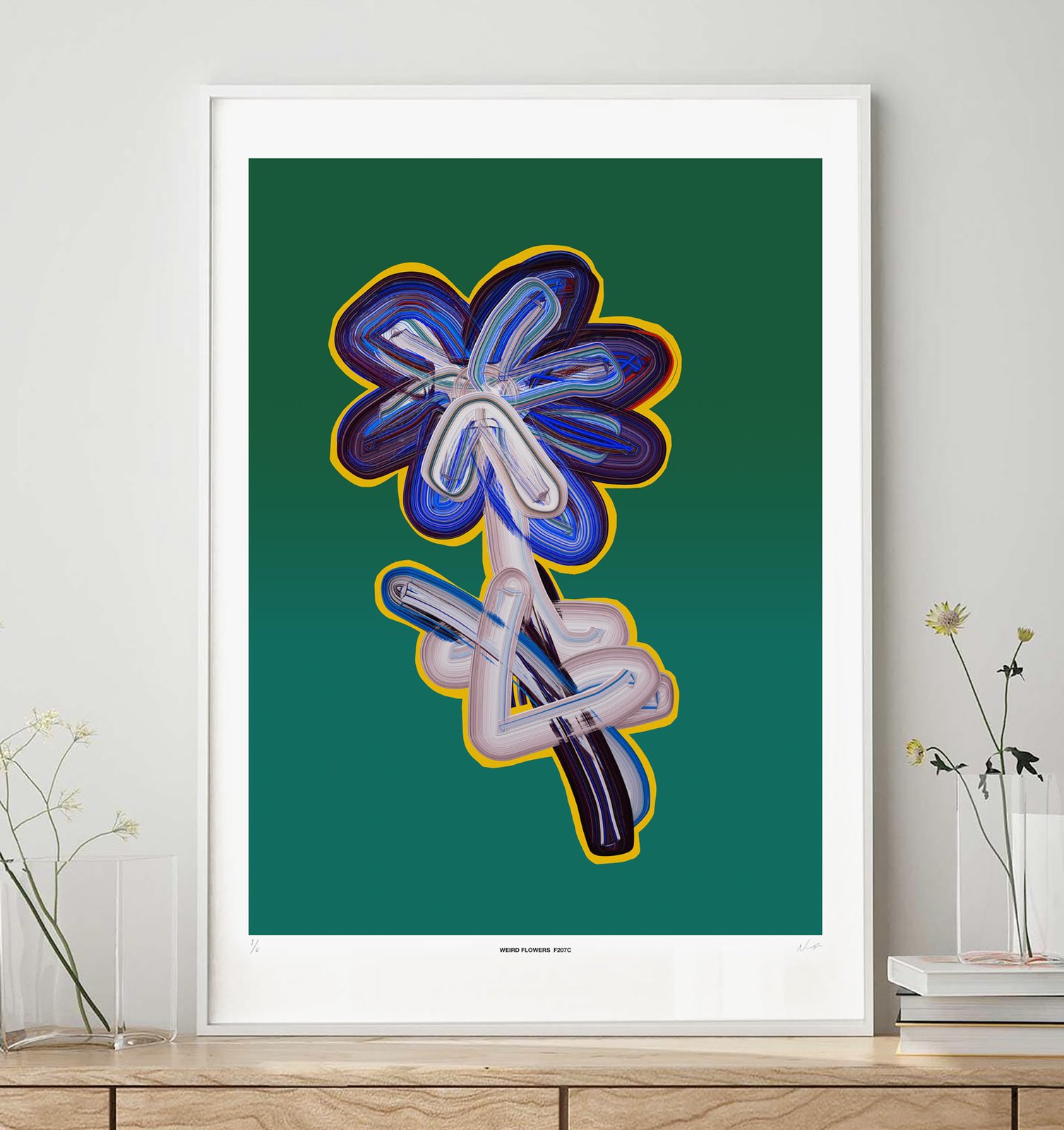 Weird Flowers F207D | Pawel Nolbert - Art Prints