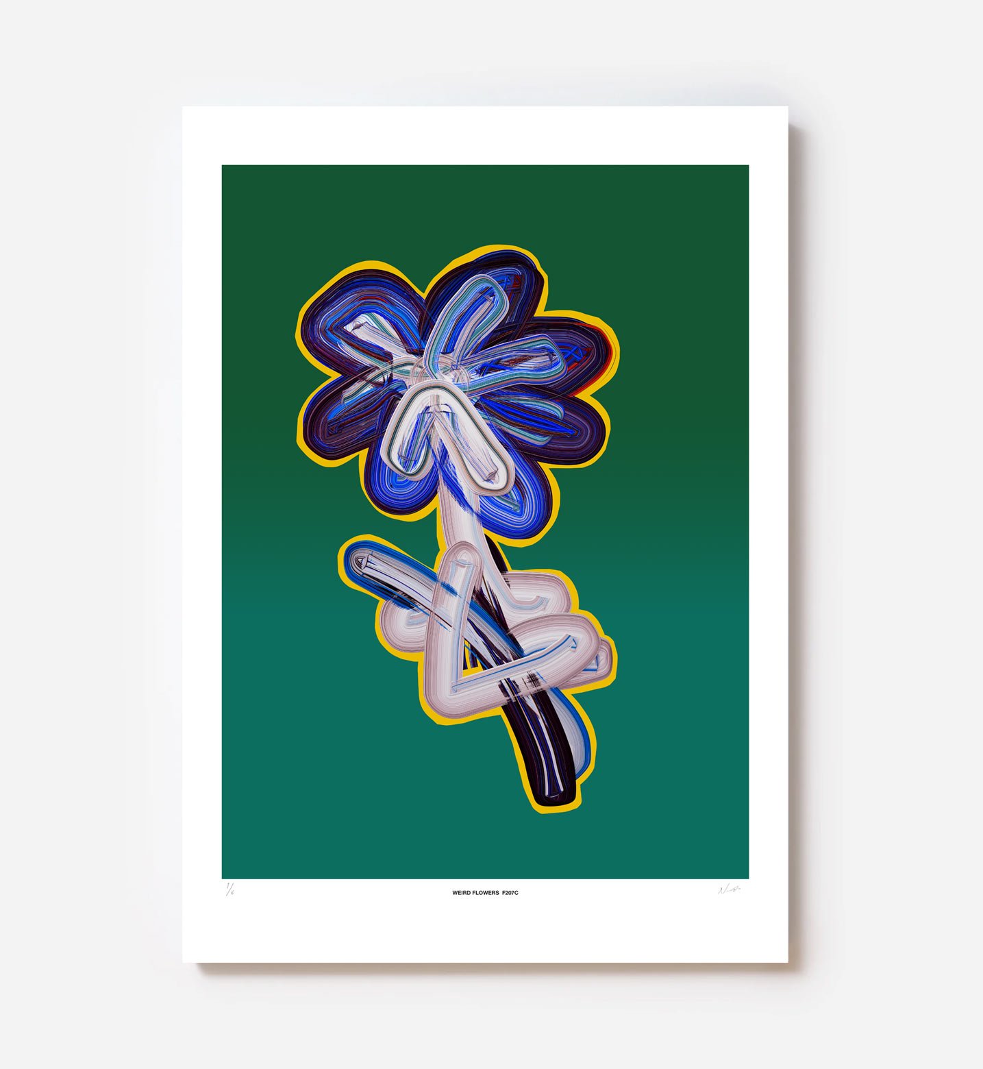 Weird Flowers F207D | Pawel Nolbert - Art Prints