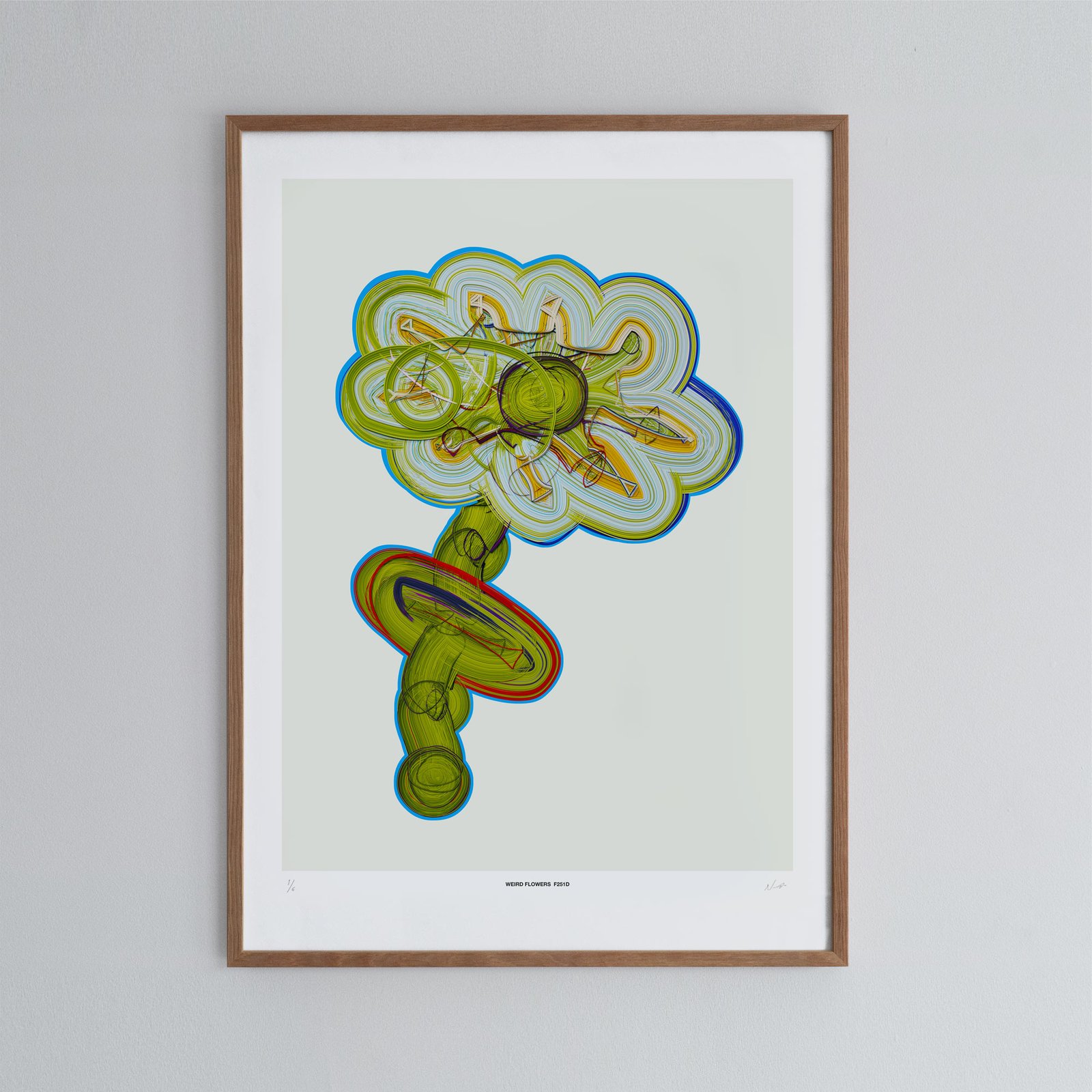 Weird Flowers F251D | Pawel Nolbert - Art Prints