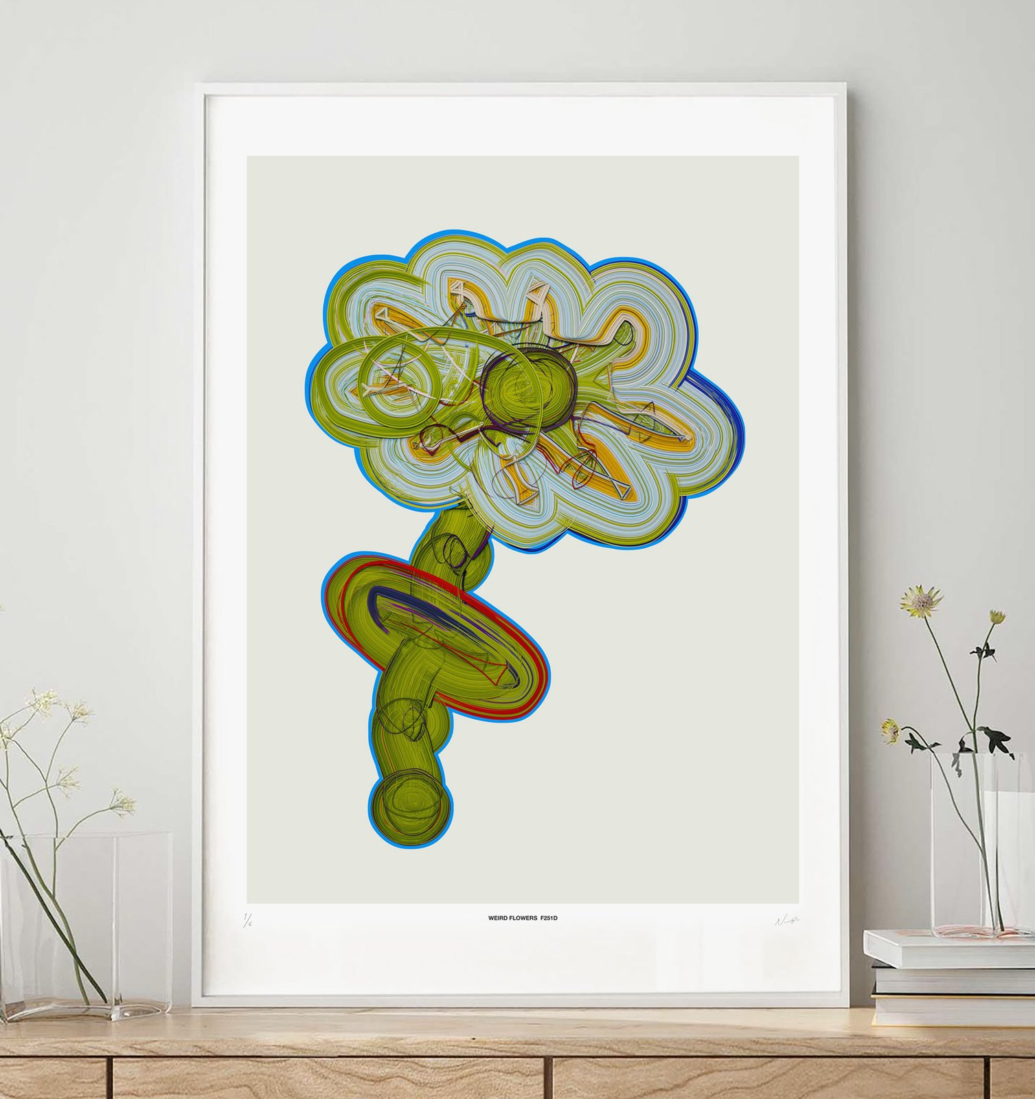 Weird Flowers F251D | Pawel Nolbert - Art Prints