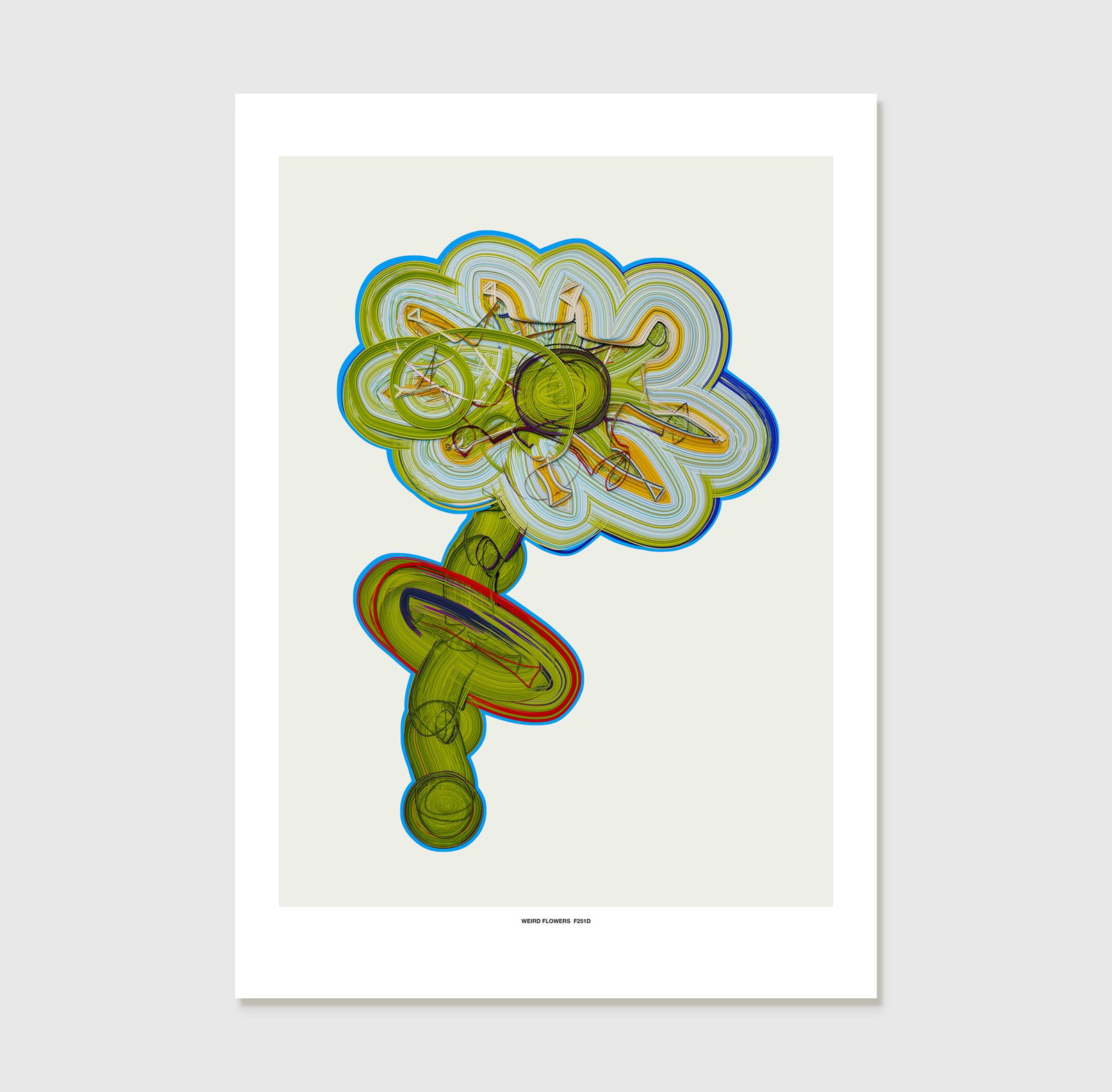 Weird Flowers F251D | Pawel Nolbert - Art Prints