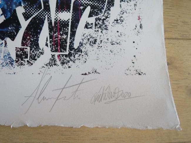 PichiAvo et Vhils Triumph Lithographie 2020