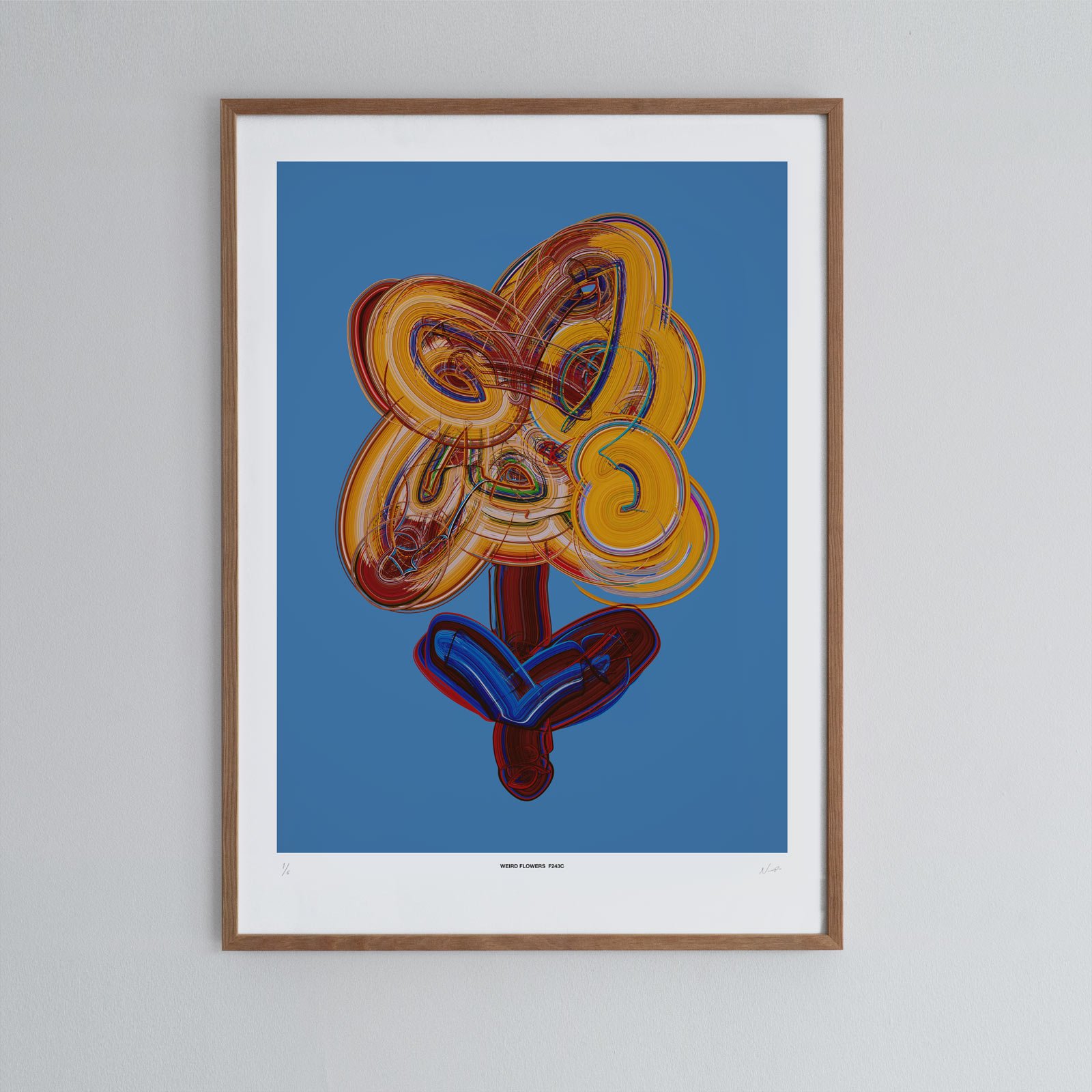 Weird Flowers F243C | Pawel Nolbert - Art Prints