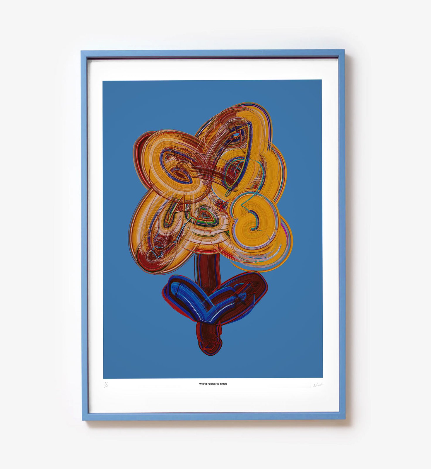 Weird Flowers F243C | Pawel Nolbert - Art Prints