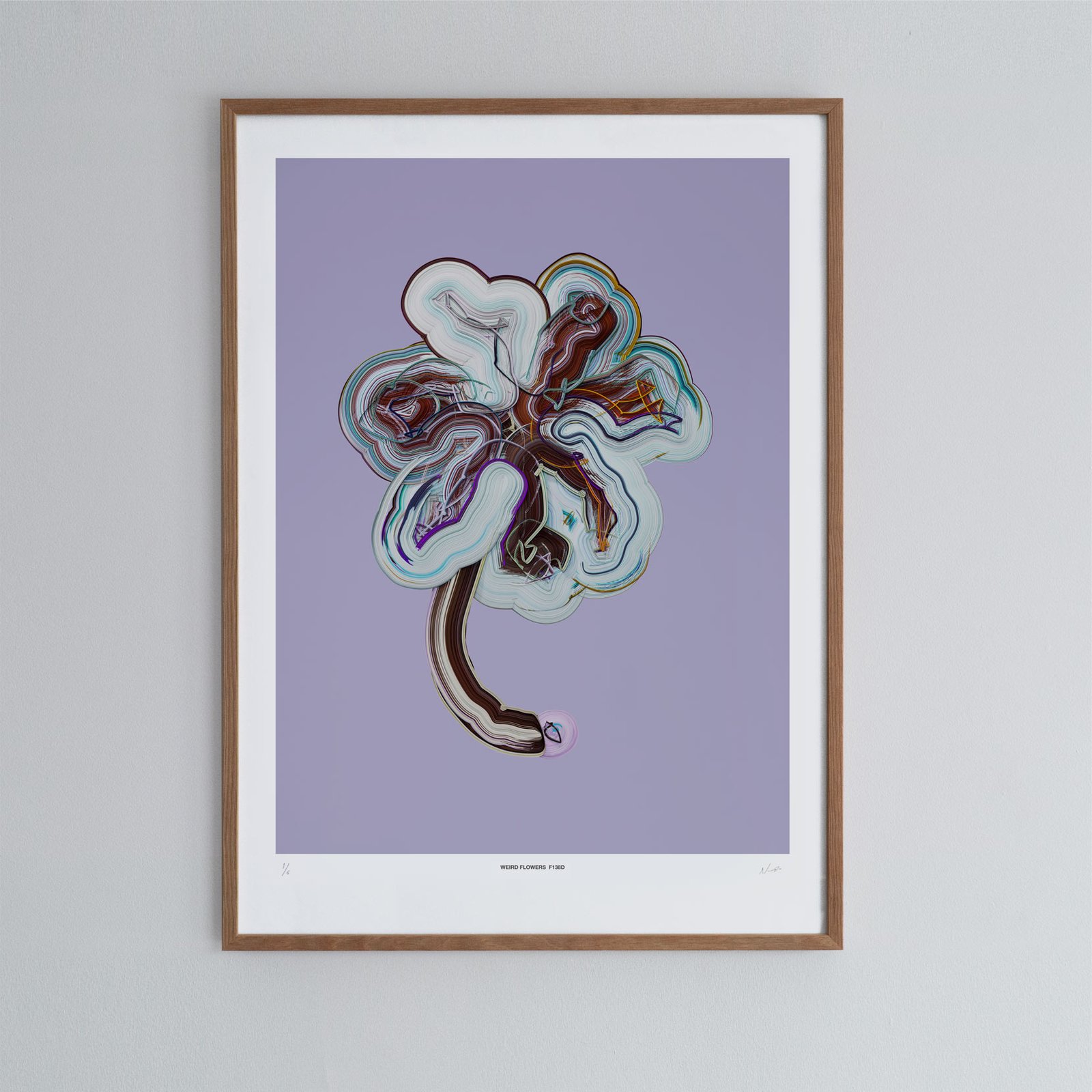 Weird Flowers F138D | Pawel Nolbert - Art Prints