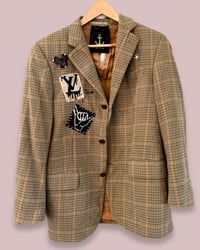 Image 3 of LOVE IS MY RELIGION  ✘ IBIZA BUNNY JACKET  ✘VINTAGE BLAZER ✘UPCYCLED