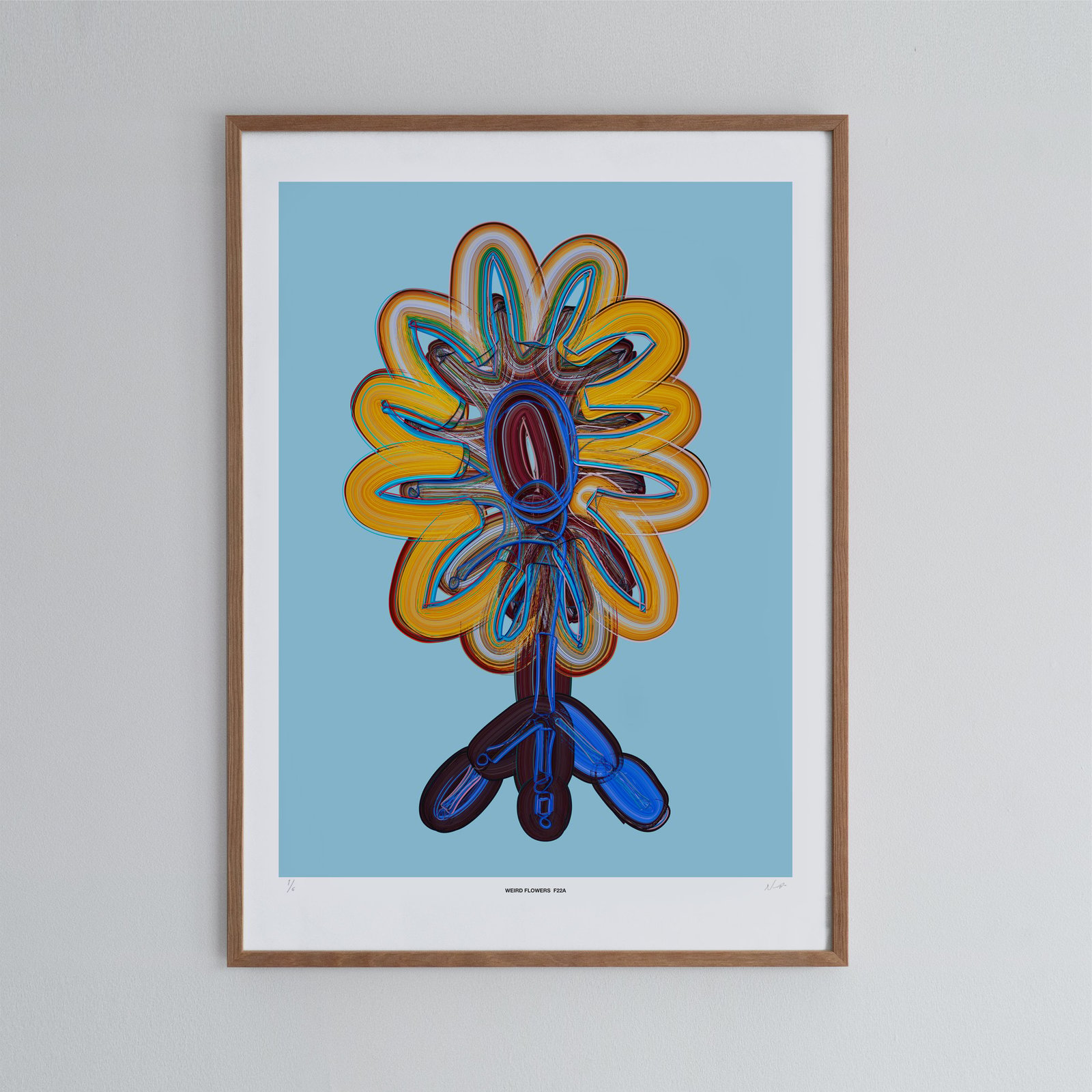 Weird Flowers F22A | Pawel Nolbert - Art Prints