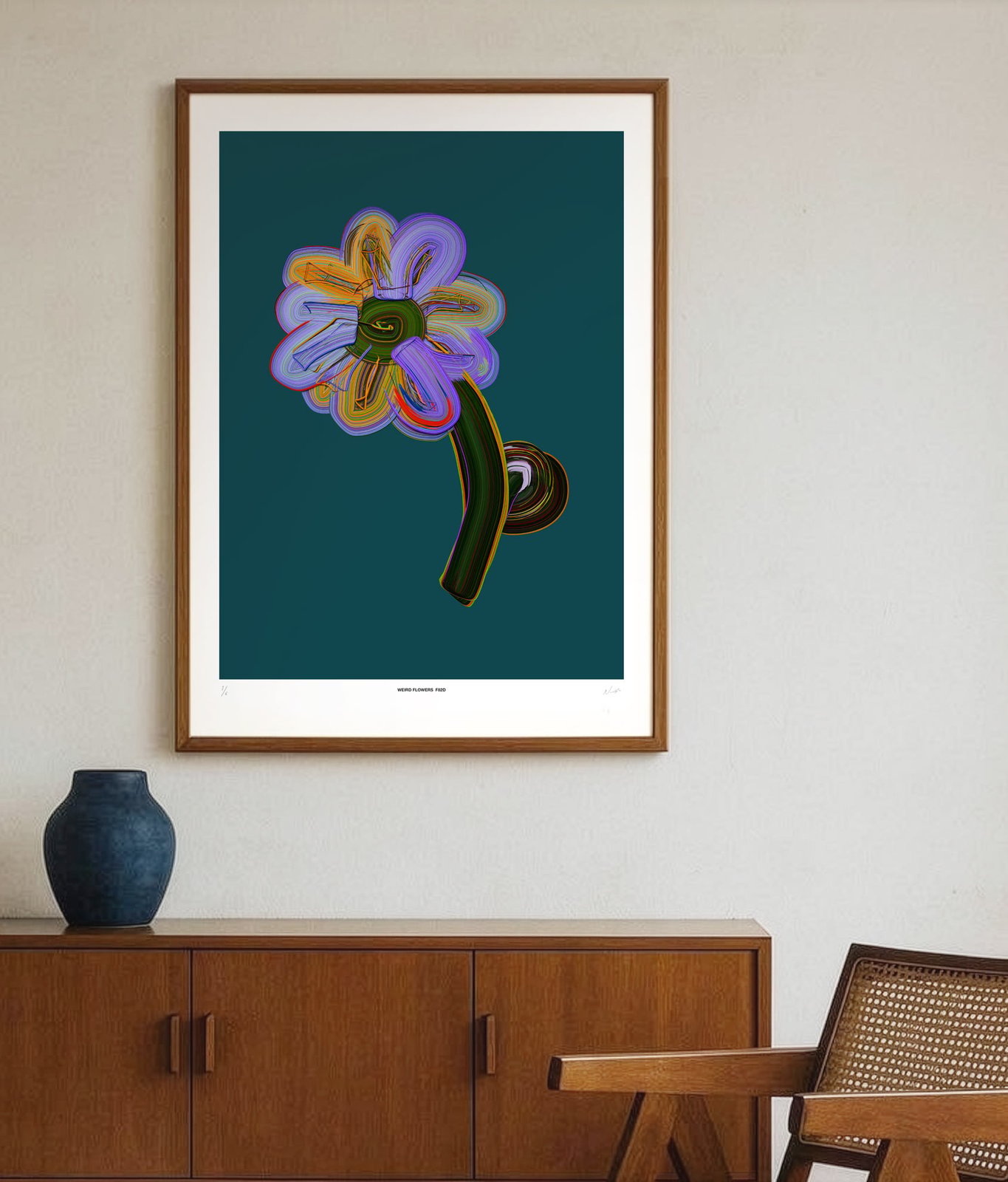 Weird Flowers F82D | Pawel Nolbert - Art Prints