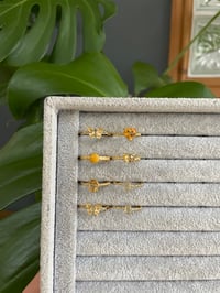 Image 3 of Golden Sweetheart Crystal Rings