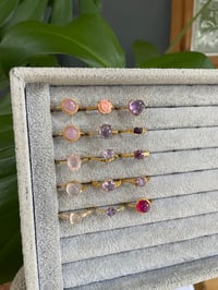 Image 7 of Blush & Bloom Crystal Rings 