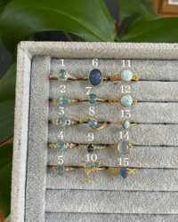 Image 1 of Be Mine Crystal Rings