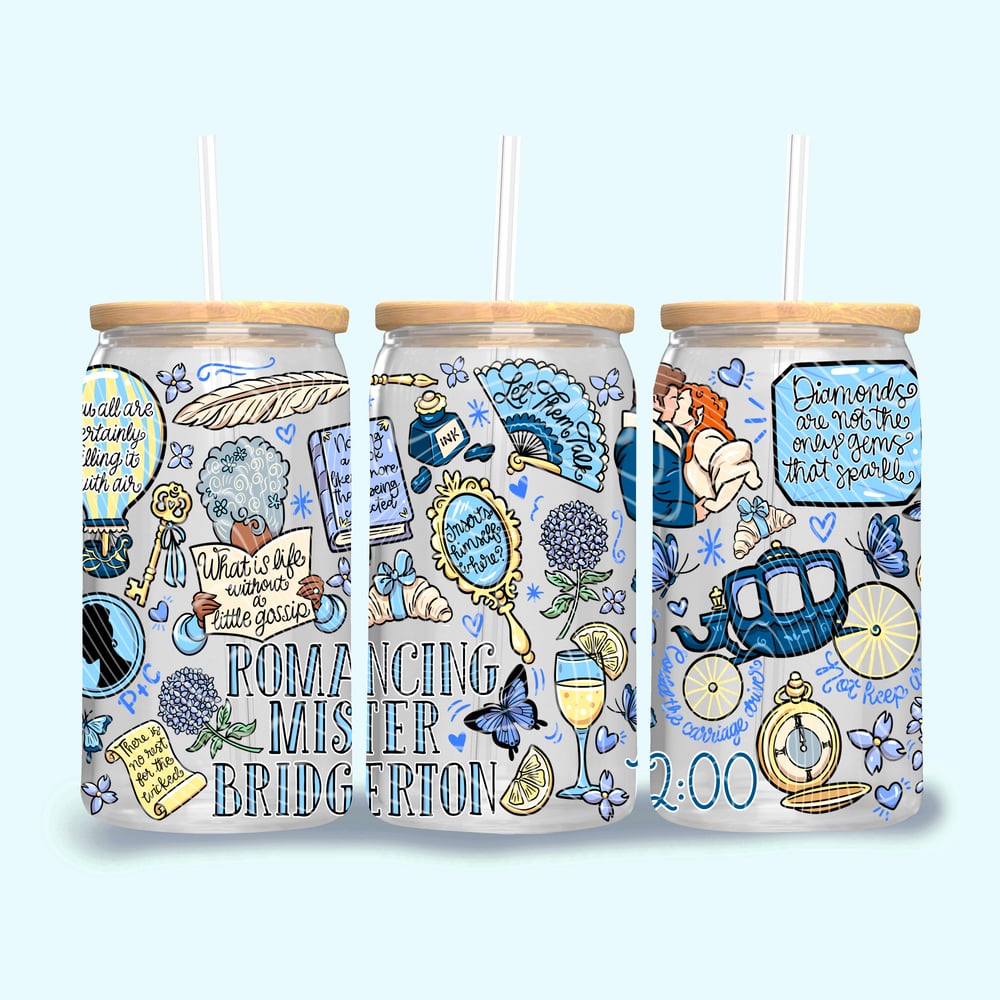 Image of Romancing Mister Bridgerton Uv Dtf Wrap W0716